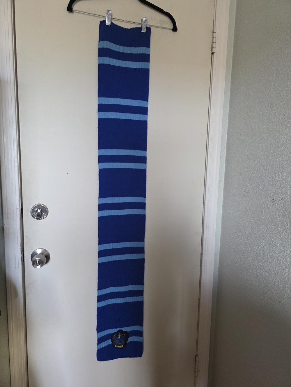Ravenclaw Blue Striped Knit Scarf